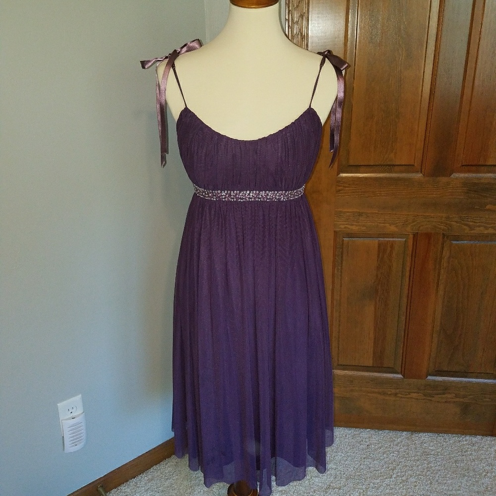 London Times Purple Dress